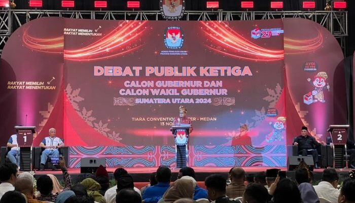 Debat Terakhir Pilgub Sumut 2024: Adu Visi Bobby-Surya vs Edy-Hasan, Ketua KPU Sumut: Rakyat yang Memilih, Rakyat yang Menentukan
