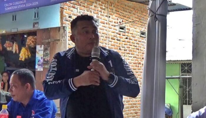 Program Restorative Justice Bobby Surya Kolaborasi Sumut Berkah Gaungkan Semangat Kolaborasi di Tebing Tinggi: Dr. Sa’i Rangkuti Berikan Penyuluhan Hukum