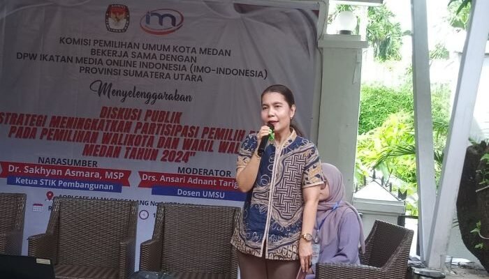 IMO Indonesia Sumut Bersama KPU Sosialisasi Pemilu kepada Pemilih Pemula