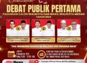 Digelar KPU Medan, Tema Kesejahteraan jadi Fokus Debat Pilkada Perdana Besok