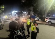Denpom I/5 Medan Gelar Gaktib Lalu Lintas di Jalan Putri Hijau, Imbau Warga Waspadai Begal dan Geng Motor