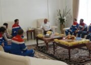 Faisal Hasrimy Sambut Silaturahmi PT Pertamina EP Pangkalan Susu