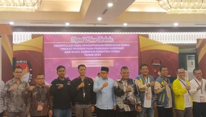 KPU Sumut Tetapkan Bobby-Surya Unggul 64,5% di Pilgub 2024, Partisipasi Pemilih 55,27% Jadi Sorotan