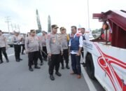 Kapolda Sumut Tinjau Pos Nataru Tol Sinaksak