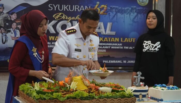 Meriahnya HUT Kowal ke-62, Lanal Palembang Soroti Peran Ganda Prajurit Wanita