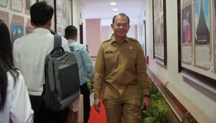 Sekda Langkat Amril Hadiri Pelepasan Purna Tugas Sekda Provsu