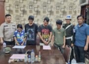 Sub Denpom I/5-2 Binjai Bersama Kodim 0203/ Langkat RIngkus 4 Tersangka Narkoba dan Judol