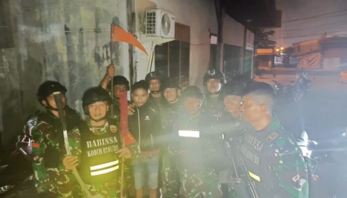 Tim Anti Begal Denpom I/5 Medan Gagalkan Aksi Geng Motor Bersajam