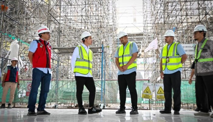 Wapres Gibran Tinjau Proyek Medan Islamic Center, Tanggapi Progres Pembangunan