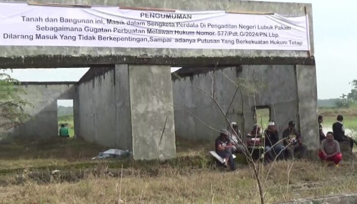 Konflik Memanas: Petani Tolak Eksekusi Lahan untuk Kampus UINSU, Masih dalam 2 Proses Perkara
