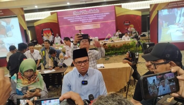 MK Tolak Gugatan Edy-Hasan, KPU Sumut Tetapkan Hasil Pilgubsu 2024 di Grand Mercure