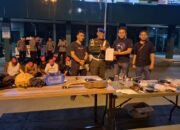 Gerebek Sarang Narkoba Mangkubumi, Denpom I/5 Medan Amankan 9 Tersangka dan 117 Gram Sabu