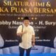 Ketua Tim Advokasi Hukum Pasti Bobby Sumut, Dr. M. Sa'i Rangkuti, SH., MH di Regale Convention Center, Jalan Adam Malik, Medan, pada Sabtu (8/3/2025). (kedannews.com/Foto: Ist).