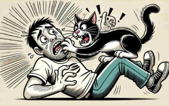 Kucing vs. Maling (Foto: dok.kedannews.com)