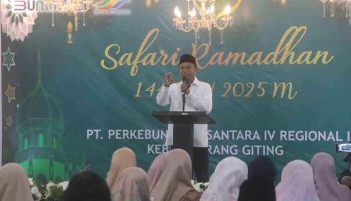 Silaturahmi dan Ukhuwah Islamiyah, Bupati Sergai Kenang Masa Kecil di Kebun Sarang Giting