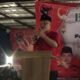Sekretaris PDI Perjuangan Kota Medan, Robi Barus, menyampaikan sambutan dalam acara buka puasa bersama di Medan, Senin (24/3/2025). (Foto: Aris/kedannews.com).