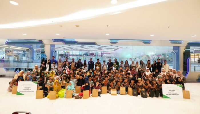 Baznas Kota Medan dan Sun Plaza Gelar Bukber 150 Anak Yatim, Ada Hiburan hingga Bingkisan Spesial!
