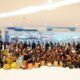 Ketua Baznas Kota Medan, H. Muhammad Nursyam, S.Pd.I., bersama jajaran Manajemen Sun Plaza serta 150 anak yatim dhuafa berfoto bersama usai acara buka puasa bersama di Sun Plaza Medan, Selasa (18/3/2025). Acara ini merupakan bagian dari program Ramadhan Berkah - Ifthar dan CSR Ramadhan 1446 H yang bertujuan untuk berbagi kebahagiaan di bulan suci. (Foto: ist/kedannews.com).