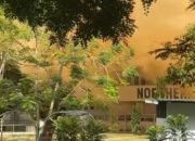 Studio Band Terbengkalai Diduga Jadi Sumber Api! Northern Green School Medan Dilalap Si Jago Merah