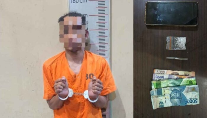 Digerebek Tengah Malam! Pria di Kamar Hotel Besitang Tertangkap Tangan Nyabu