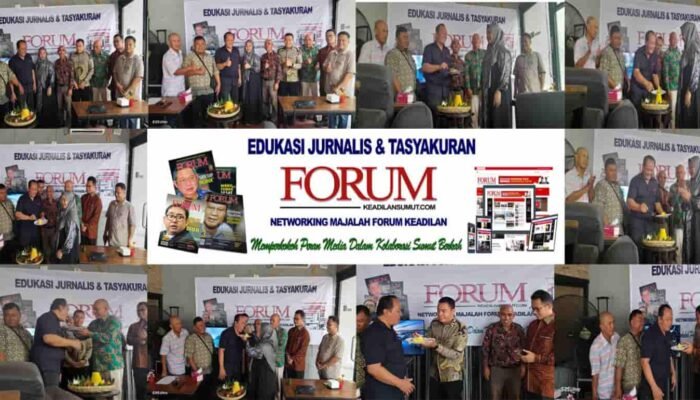 6 Tahun Forum Keadilan Sumut: Suarakan Kebenaran, Lawan Korupsi, Jaga Etika Jurnalis