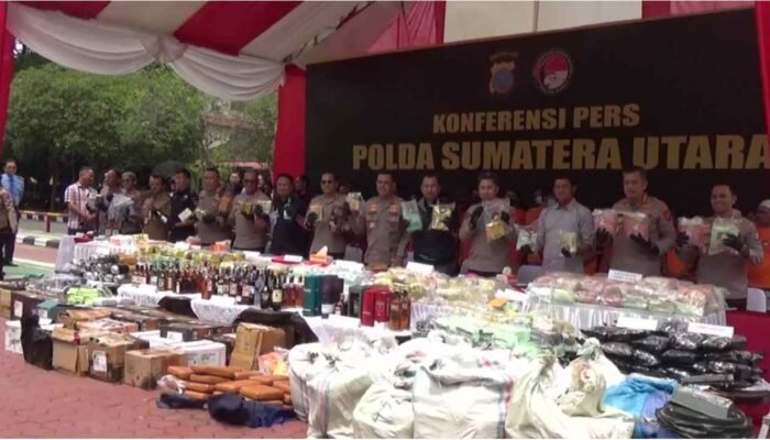 Terbongkar! Ribuan Kasus Narkoba di Sumut, Modusnya Sampai Tanam di Kuburan Warga