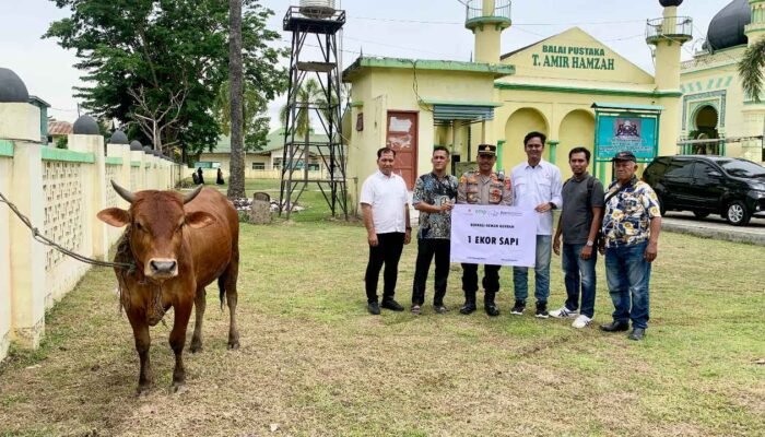 EMP Gebang Salurkan Kurban ke 7 Titik di Langkat, Warga: “Ini Bukti Industri Peduli Rakyat!”