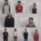 Polsek Sunggal Bekuk 9 Anggota Genk Motor Rakensu Sri Gunting Bersenjata Tajam di Kebun Sawit