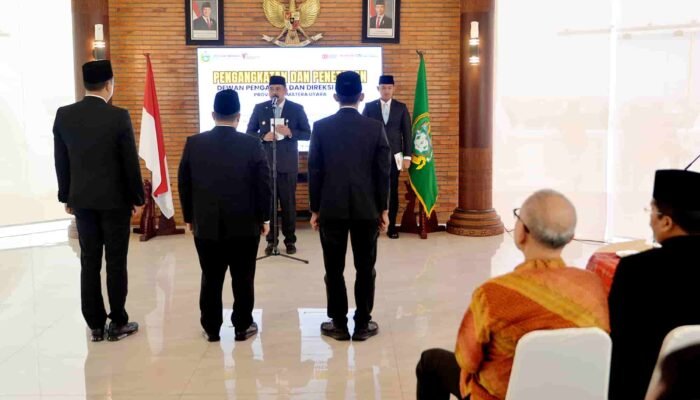 Bobby Nasution Lantik Dewas PD AIJ dan Direksi Perumda Tirtanadi, Ultimatum Perbaiki Air atau Turunkan Tarif
