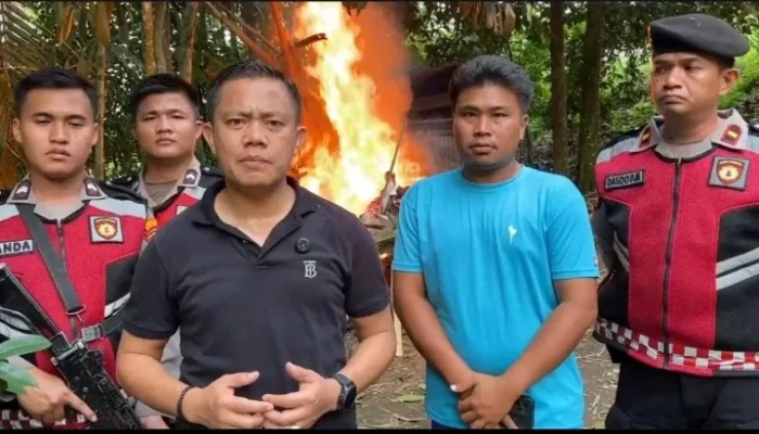 Bandar Sabu Dibekuk di Sibolangit, Polisi Hancurkan Barak Narkoba