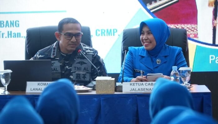 HUT Ke-79 Jalasenastri, Danlanal Palembang Tekankan Solidaritas dan Peran Keluarga Prajurit TNI AL