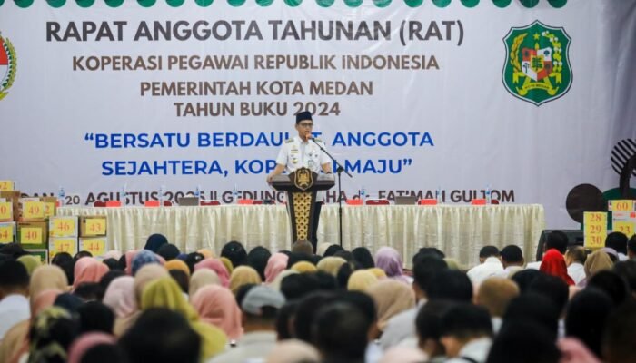 Rico Waas Buka RAT KPRI Pemko Medan 2024: Dorong Koperasi Transparan dan Modern