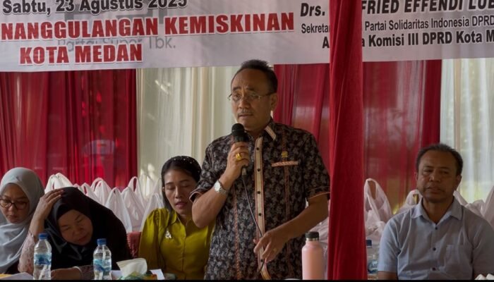 Warga Tumpah Ruah Antusias Hadiri Reses Godfried Effendi Lubis, Bahas UHC, Bedah Rumah, dan PBB