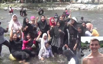Emak-Emak Pengajian Denai Apresiasi Ketua PAC PP Guntur Syahputra atas Dukungan Family Gathering ke Bukit Lawang