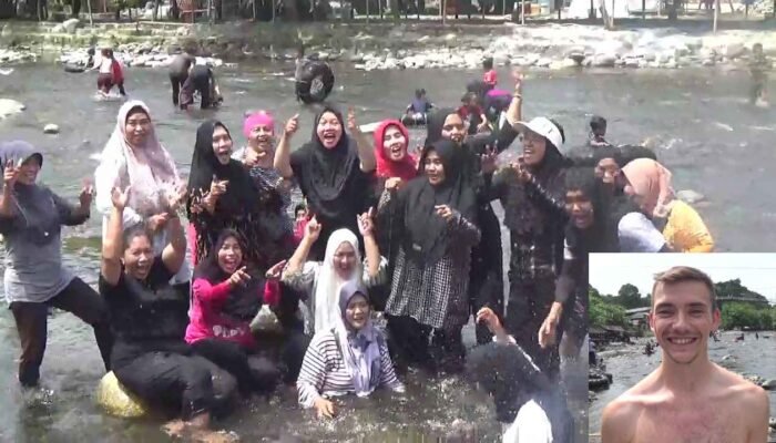 Emak-Emak Pengajian Denai Apresiasi Ketua PAC PP Guntur Syahputra atas Dukungan Family Gathering ke Bukit Lawang