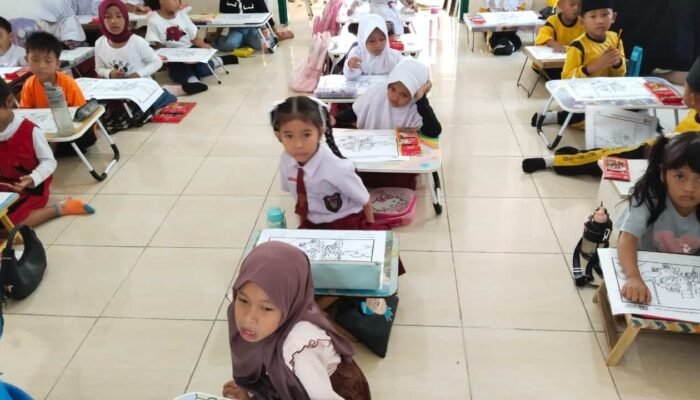 Lomba Mewarnai Meriahkan HUT RI Ke-80 di Langkat, Anak-Anak Diajak Tanamkan Nasionalisme