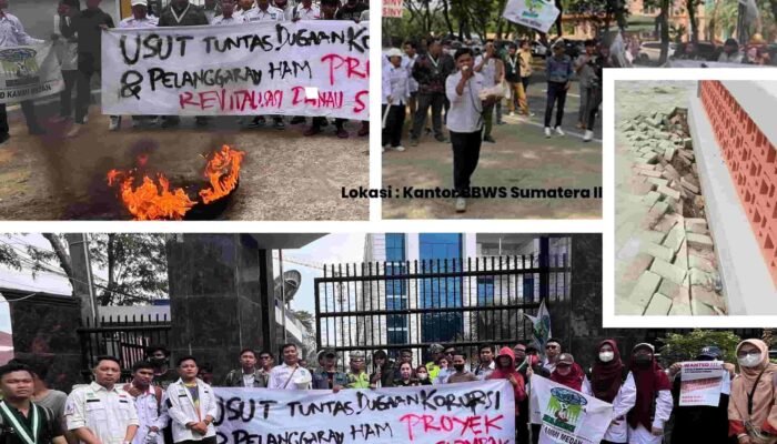 KAMMI Medan Gempur BBWS Sumatera II dan Kejatisu: Bongkar Dugaan Korupsi Proyek Rp42,5 Miliar di Danau Siombak
