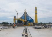 Wakil Wali Kota Medan Tinjau Pembangunan Masjid di Medan Islamic Center, Ditargetkan Rampung Desember 2025