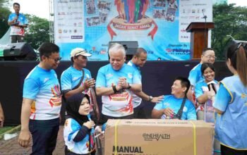 Kajati Sumut Hadiri Jalan Santai dan Santuni Disabilitas Bersama Yayasan Thongs di Medan  Subjudul: