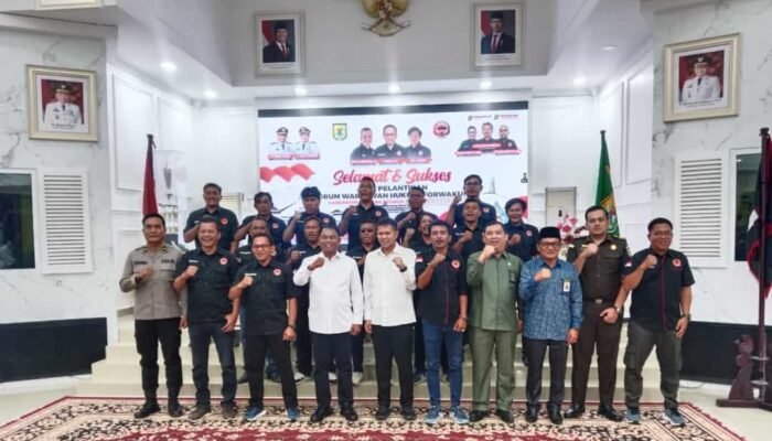 Aris Rinaldi Lantik Pengurus Forwakum Sergai 2025–2028, Tegaskan Profesionalisme dan Integritas