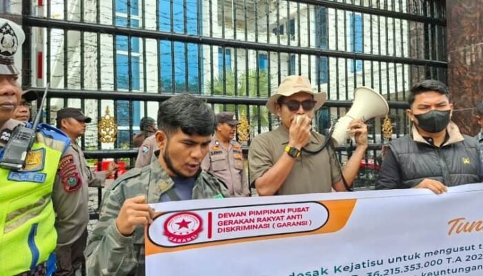 GARANSI Desak Kejatisu Usut Dugaan Korupsi Dana Hibah KPU Dairi Rp36,2 Miliar