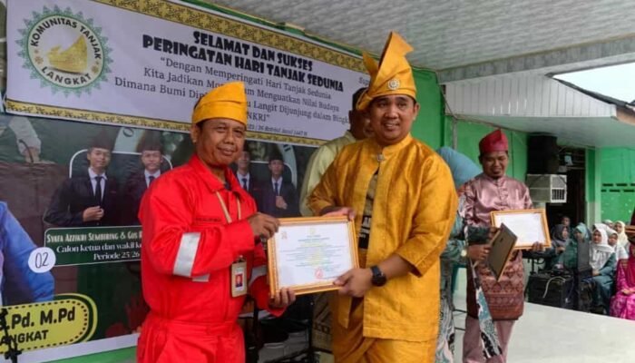 EMP Gebang LTD Terima Penghargaan Pelestarian Budaya pada Hari Tanjak Sedunia 2025 di Langkat