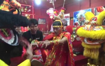 Malam Syukuran HUT Dewa Thai Seng Hut Co di Kelenteng O Bin Ciong Kun Berlangsung Meriah, Penuh Makna dan Dihadiri Ratusan Umat