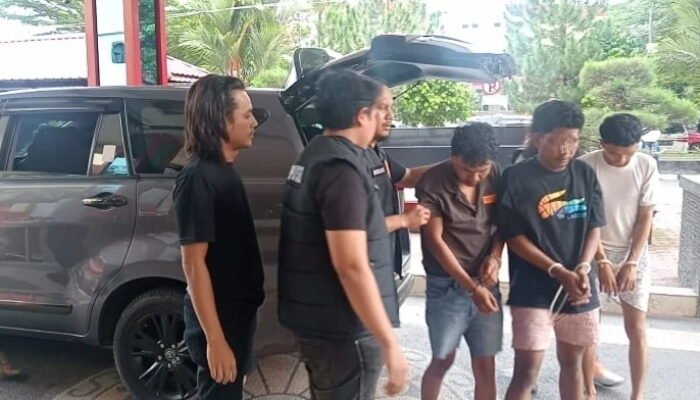 Jatanras Polda Sumut Ringkus Komplotan Begal Sadis yang Beraksi di Medan