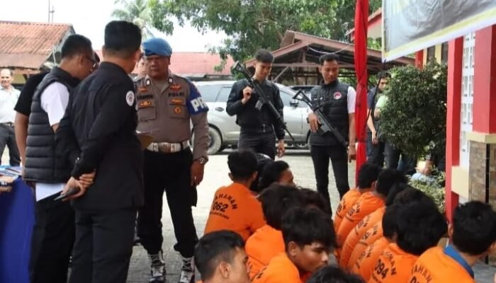 Dalam Sebulan, Polres Pelabuhan Belawan Tangkap 48 Pelaku Begal dan Curanmor di Wilayah Sumut
