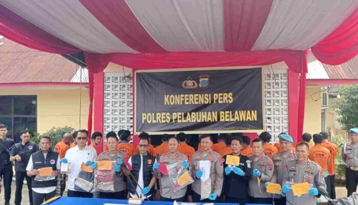 Polres Pelabuhan Belawan Ungkap 19 Kasus Kriminal: Dari Begal, Narkoba hingga Pencabulan Anak di Bawah Umur