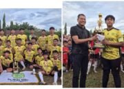 PS Muda Sedia Aceh Tamiang Juara Piala Pemuda Cup U-16 Usai Taklukkan Tuan Rumah 1-0