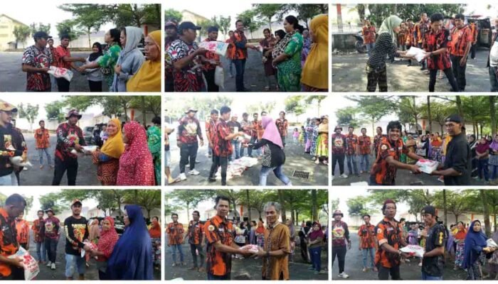 PAC PP Medan Denai Salurkan 114 Karung Beras, Guntur Syahputra Pimpin Langsung Bantuan Banjir