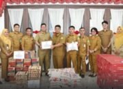 Sekretariat DPRD Medan Gelar Apel Awal Desember, Ali Sipahutar Ingatkan Etos Kerja dan Salurkan Donasi Banjir