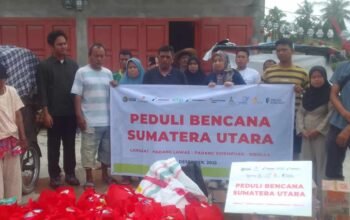 18 Desa di Langkat Terendam Banjir Akibat Siklon Tropis, 8 Perusahaan Energi Salurkan Bantuan